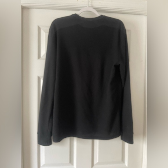 Black Long Sleeve Men's Shirt Ben Sherman thermal t shirt - Picture 3 of 3